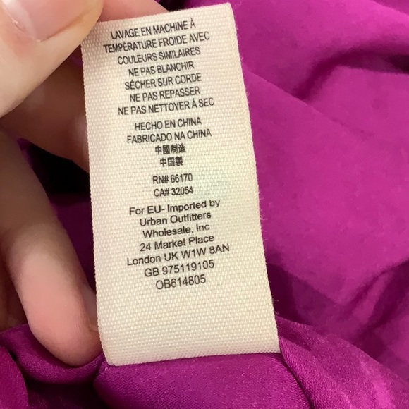 Free People Easy Quilted Purple Bomber Jacket C3 - Picture 11 of 11